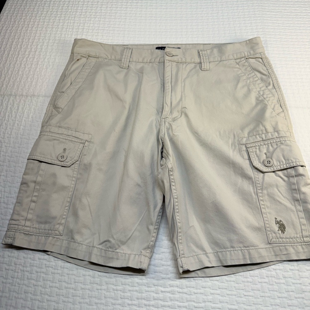 U.S. Polo Assn. Light Tan Cargo Shorts